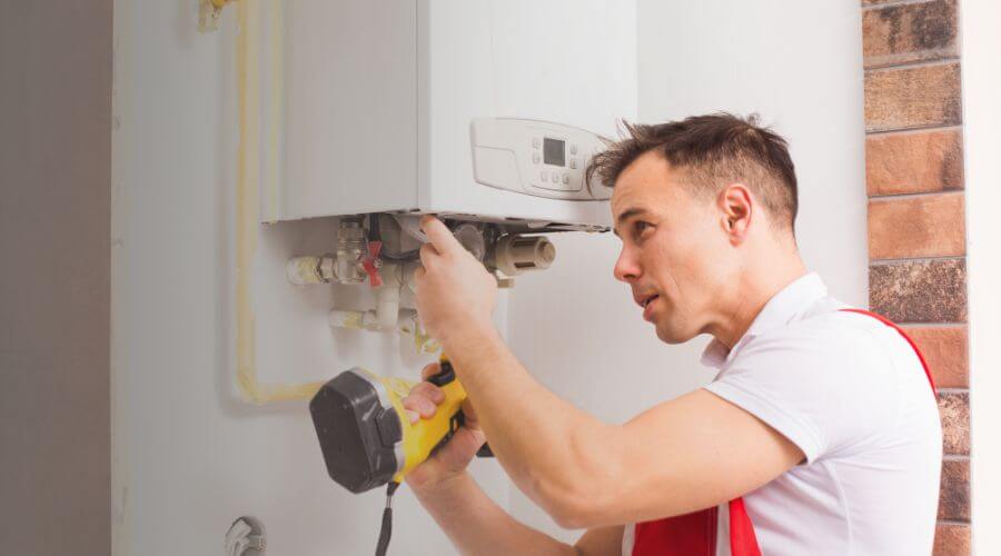 Professional tankless water heater installation in Whitewater, MO