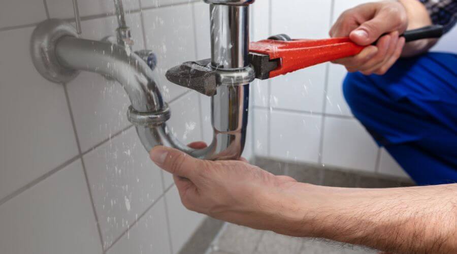 Indoor tankless water heater installation in Whitewater, MO